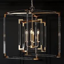 How to install a ceiling fan : 3d Ballard Designs Phoebe Acrylic Chandelier Cgtrader
