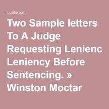 My name is peter parker, m.d, assistant manager of skylark enterprises, texas. Two Sample Letters To A Judge Requesting Leniency Before Sentencing Winston Moctar Music Letter To Judge Reference Letter Lettering