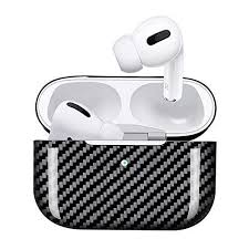 Monocarbon Genuine Carbon Fiber Case Compatible For New Airpods Pro With Wireless Charging Case Slim Carbon Fiber Cover For Apple Air Pods 3 Earbuds Glossy Fi In 2020 Air Pods Carbon Fiber Earbuds