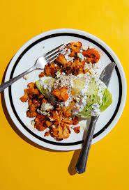 Buffalo Cauliflower Is A Surprisingly Great Wing Substitute Bon Appetite Recipes Healthy Superbowl Snacks Vegetarian Recipes