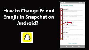 Now tap on customise emojis on the next page. How To Change Friend Emojis In Snapchat On Android Youtube