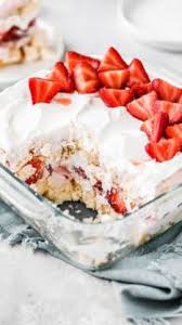 Strawberry Punch Bowl Cake Recipe Recipe Punch Bowl Cake Recipe Punch Bowl Cake Pound Cake With Strawberries