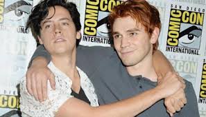 Courtesy kj apa/instagram riverdale's vanessa morgan , who welcomed her first child in january, commented on apa's post, writing, rivers soon to be bestie♥️. Riverdale Stars Kj Apa Cole Sprouse Trade Barbs Over Instagram Meme Newshub