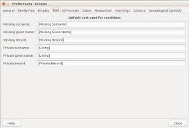 Read code in imgui_demo in the horizontal scrolling section. Gramps 5 1 Wiki Manual Settings Gramps