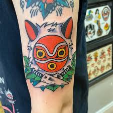 Open 7 days a week. Princess Mononoke Piece Done By Jordan Speer At Riverside Tattoo Shop Cambridge Ma Tattoos