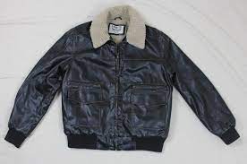 Levis Faux Leather Sherpa Bomber Jacket Mens Size Large Motorcycle Trucker Levis Flightbomber Jackets Mens Jackets Leather Jacket