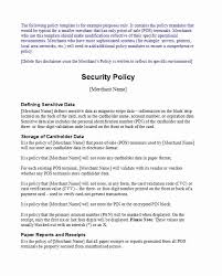 Information Security Policy Template New 42 Information Security Policy Templates Cy In 2020 Policy Template Financial Plan Template Personal Development Plan Example