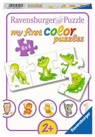 Online puzzles is a logic game for adults and children that can be played on a computer, tablet or smartphone. 6 Puzzles My First Color Puzzles Ravensburger 03006 4 Pieces Jigsaw Puzzles Farm Animals Jigsaw Puzzle
