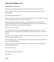 Breaking 🚨 OpenAI co-founder Ilya Sutskever just launched the world's…