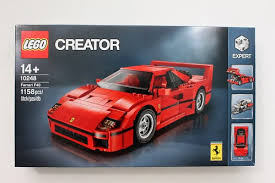 Lego ferrari shell promo 30192 ferrari f40 ferrari lego. Lego Creator Ferrari F40 10248 Review