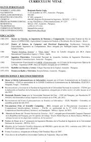 Un curriculum vitae debería ir siempre acompañado de una carta de presentación, ya que puede posicionarte mejor para el puesto y hacer que el cv se destaque. Curriculum Vitae Datos Personales Educacion Distinciones Y Reconocimientos Pdf Descargar Libre