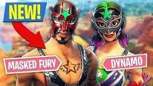 Here are all of the skins, pickaxes, emotes and gliders available today. Fortnite New Masked Fury Dynamo Skins Fortnite Battle Royale Fury Fortnite Battle