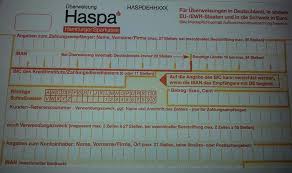 Contacts and address of haspa ( bank ) in hamburg 20537, germany. Haspa Uberweisungsschein Bank Uberweisung Kontonummer