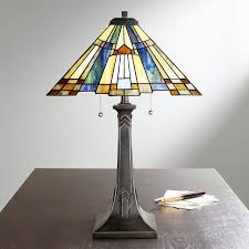 Professional supplier of handmade tiffany style lamp , stained glass window panels, tiffany decor lamps and custom tiffany style lamp. Quoizel Inglenook Arts And Crafts Tiffany Style Table Lamp 94112 Lamps Plus
