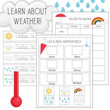 Record The Weather Writing Practice Weather Match Game Printables Preschool Weather Chart Preschool Weather Weather Worksheets