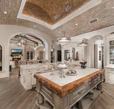 French Villa Fratantoni Interior Designers French Villa Luxury Homes Luxury Kitchen Island