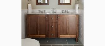 No one wants to get set up for the installation and find out that the vanity is not the correct size. K 99537 Lg Poplin 60 Inch Vanity With Legs 2 Doors 3 Drawers Kohler Bathroom Vanities Without Tops Bathroom Vanity Designs Vanity Design
