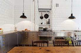 The kitchen may also be achieved in the presence of the island. 25 Fresh Stainless Steel Ideas For Your Kitchen Industrial Style Kitchen Kitchen Design Stainless Kitchen