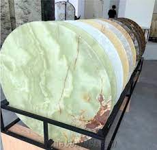 The green marble onyx coffee table available on the site are made of different materials such as wood, aluminum, marble, steel, glass and so on, so that you can pick the best one to go. Green Onyx Round Coffee Table Jade Tea Tabletop Furniture Vintage Kitchenware Furniture Round Coffee Table