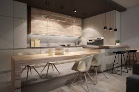 Idees D Amenagement D Interieur En Bois Mobilier Et Accessoires Cuisine Contemporaine Cuisines Design Cuisine Moderne