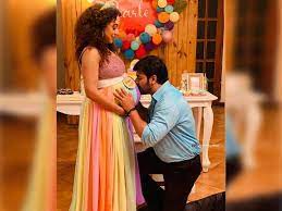 Check out baby shower wording you might also want to include information about the party's theme, the baby's gender (if the parents know it and are comfortable sharing), dress code. Pearle Baby Shower Srinish Surprises By Entering Pearle Maaney S Baby Shower Unexpectedly Times Of India
