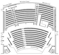 Seating Chart Coughlin Saunders Performing Arts Center
