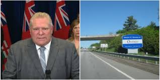 The decision was made as both provinces saw their. Covid 19 In Ontario Ford Says Shutting Quebec Border Would Be Very Hard To Enforce Narcity