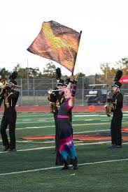 But marching band is often a...