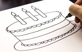 How To Draw A Birthday Cake Art For Kids Art For Kids Hub Drawing For Kids Art Drawings For Kids