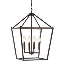 Lantern Pendant Lights Lighting The Home Depot