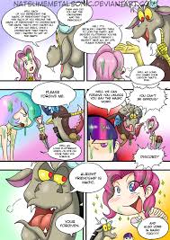 1097128 - artist:natsumemetalsonic, big breasts, blushing, breasts, busty  fluttershy, cleavage, clothes, comic, comic:vore is magic too, comic:vore  is magic too (side quest), derpibooru import, dialogue, discord, female,  fetish, fluttershy, grammar ...