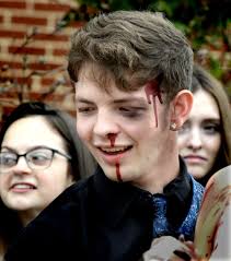 PHOTOS: Mock accident urges student safety