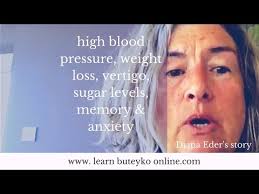 High blood pressure, vertigo, memory and weight loss