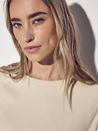 STREET ONE Sweatshirt i Beige