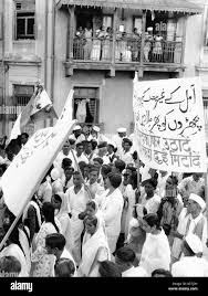 15 august 1947 bombay Black and White ...