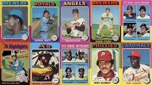 Sure, it's not george h.w. 10 Most Valuable 1975 Topps Baseball Cards Old Sports Cards