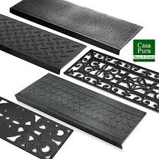 Rubber Outdoor Stair Treads Anti Non Slip Heavy Duty Step Covers Tread Mats Ebay Outdoor Stairs Stair Treads Stairs Covering