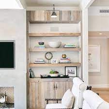 Aspire home accents corby 33 in. 10 Ideas For Media Wall Built Ins Becki Owens