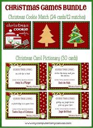 Christmas Games Bundle Etsy In 2020 Christmas Christmas Activities Fun Christmas Games