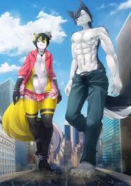 Rule 34 Dev - anthro canine city commission dog fox furry giant husky  logan_grey macro mammal micro original original_character penis  penis_out_of_underwear ratatula uncut wide_hips|641034