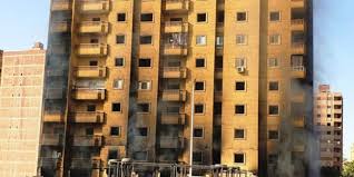 نرصد تفاصيل تفجير عقار فيصل المحترق. No6g90u36kecam