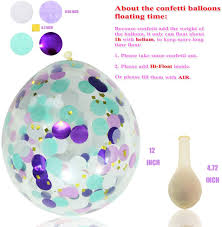 I was nervous ordering them because in general i read mixed reviews. Buy Mermaid Balloons 40 Pack 12 Inch Light Dark Purple Seafoam Blue Latex Balloons With Confetti Balloon For Mermaid Party Decorations Birthday Party Supplies With Ribbon Online In Indonesia B07dzxdc36