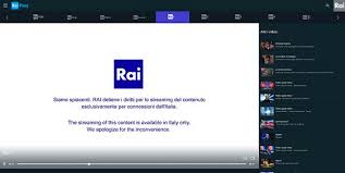 Rai utilizza, sui propri siti web e app, cookie e strumenti equivalenti, anche di terzi, per misurare il consumo e garantire la fruizione dei contenuti digitali rai, facilitare la navigazione, proporre pubblicità mirata. How To Watch Italian Rai Tv In Usa In 2021 Screenbinge