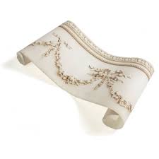 Papier Peint Intisse Moulure Romantique Beige Mat Moulure Papier Peint Intisse