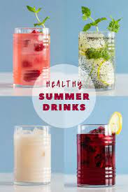 4 Refreshing Summer Drinks Refreshing Summer Drinks Summer Drinks Non Alcoholic Drinks