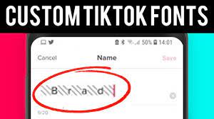 How To Change Font On Tiktok Custom Tiktok Names Youtube