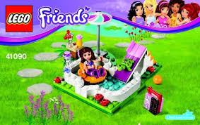 Notice Instructions De Montage Lego Friends 41090 La Piscine D Olivia