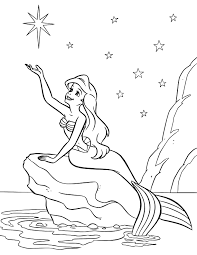 This ariel coloring pages article contains affiliate links. Ariel Singing Coloring Page Disney Lol
