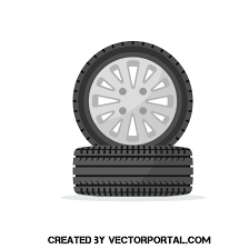 Car Wheel Vector Clip Art Tire Vector Clip Art Car Wheel