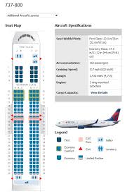 boeing 737 800 seating chart delta elcho table